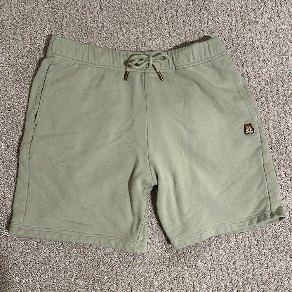 Teddy fresh classic fleece shorts green unisex.